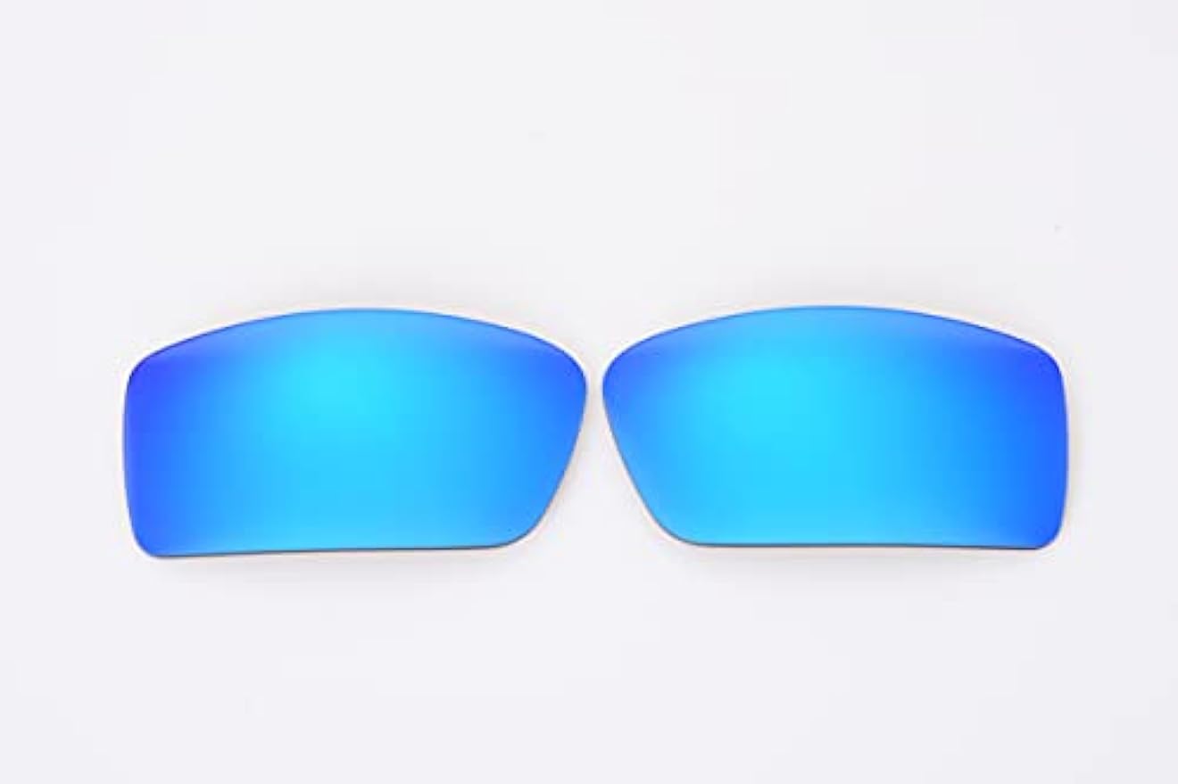 NicelyFit Polarized Replacement Lenses for Oakley Gascan Sunglasses (Ice Blue Mirror)
