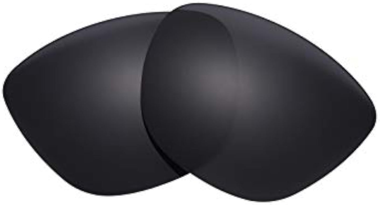 NicelyFit Polarized Replacement Lenses for Oakley Frogskins Glass Frame Sunglasses (Black)