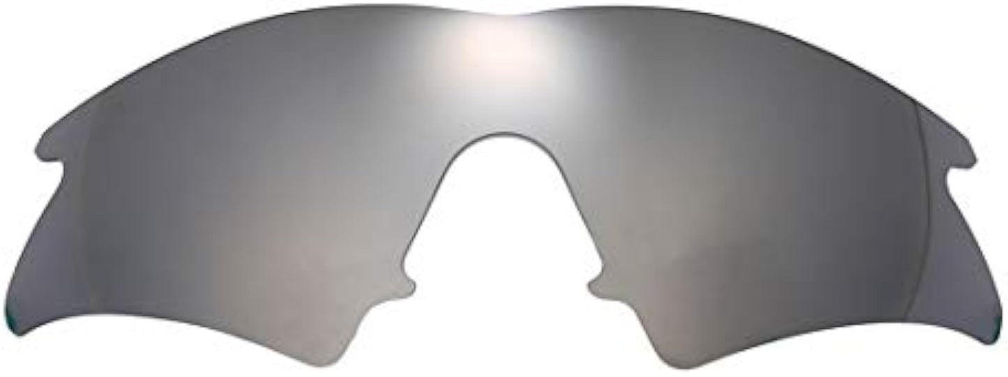 NicelyFit Polarized Replacement Lenses for Oakley M Frame Sweep Sunglasses (Titanium Mirror)