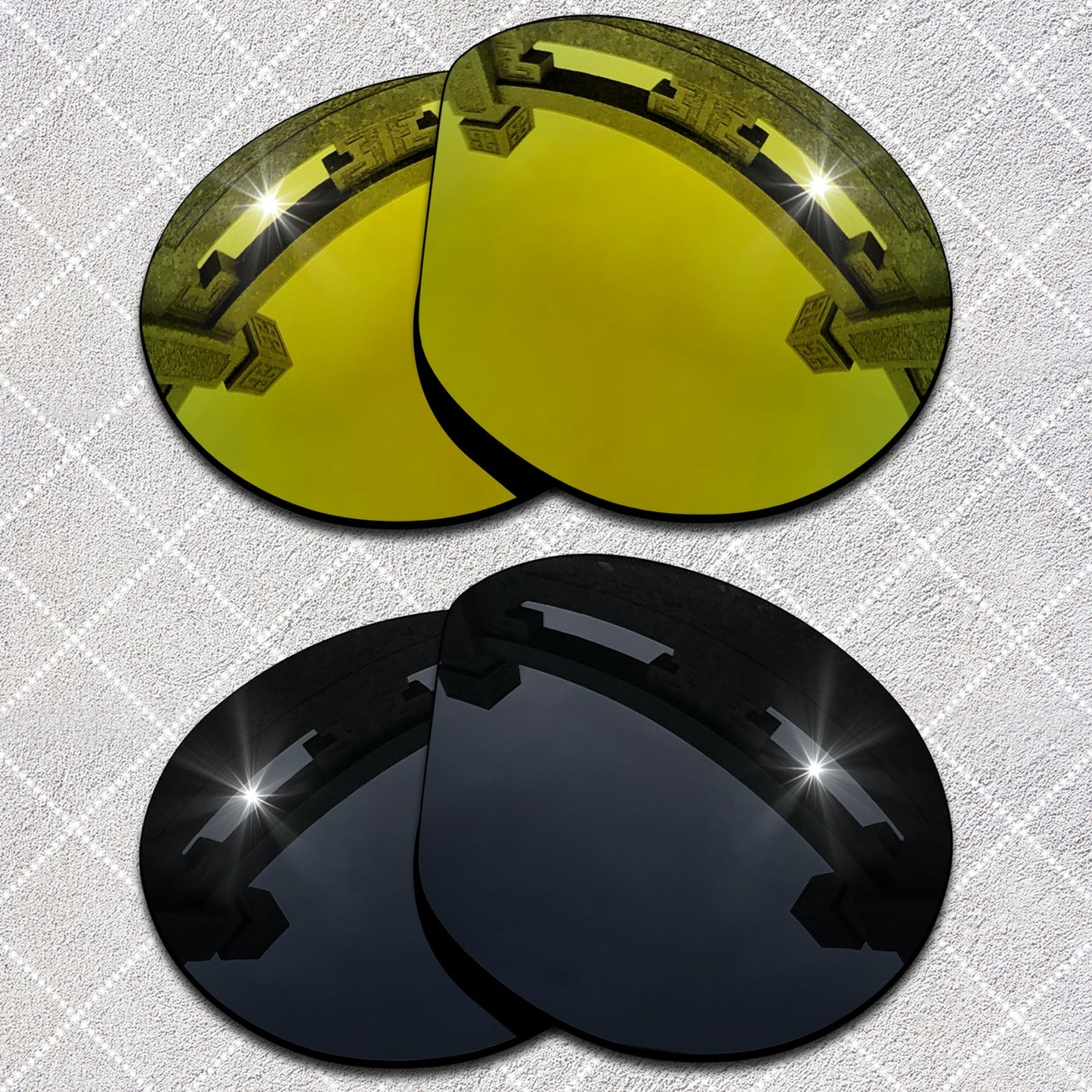 HeyRay Replacement Lenses for Meta HSTN OW8002 Sunglasses Polarized-Options