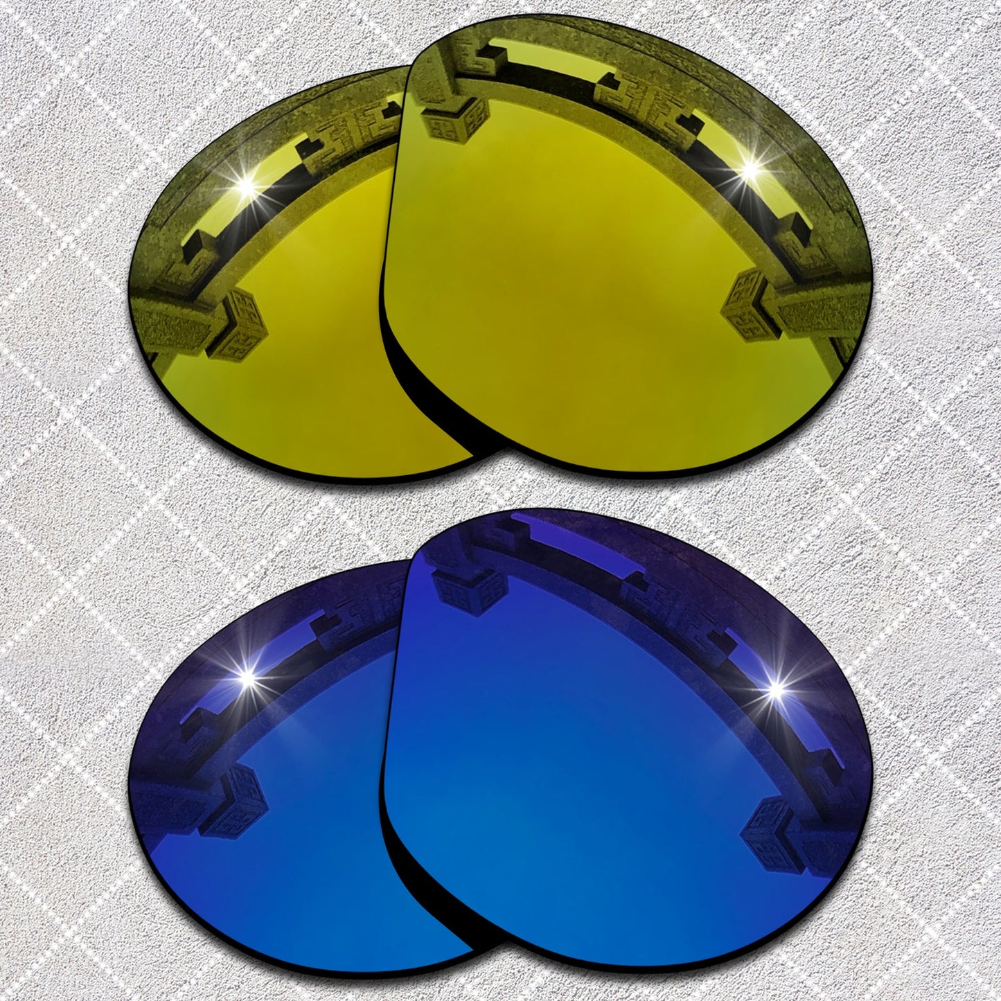 HeyRay Replacement Lenses for Meta HSTN OW8002 Sunglasses Polarized-Options
