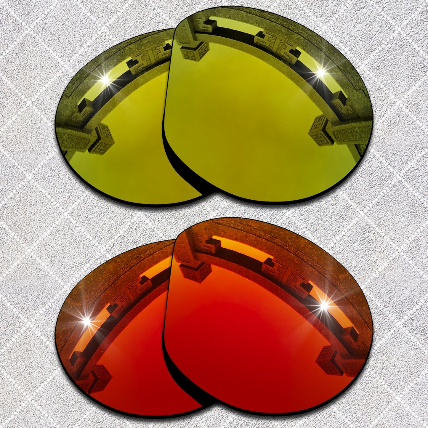 HeyRay Replacement Lenses for Meta HSTN OW8002 Sunglasses Polarized-Options
