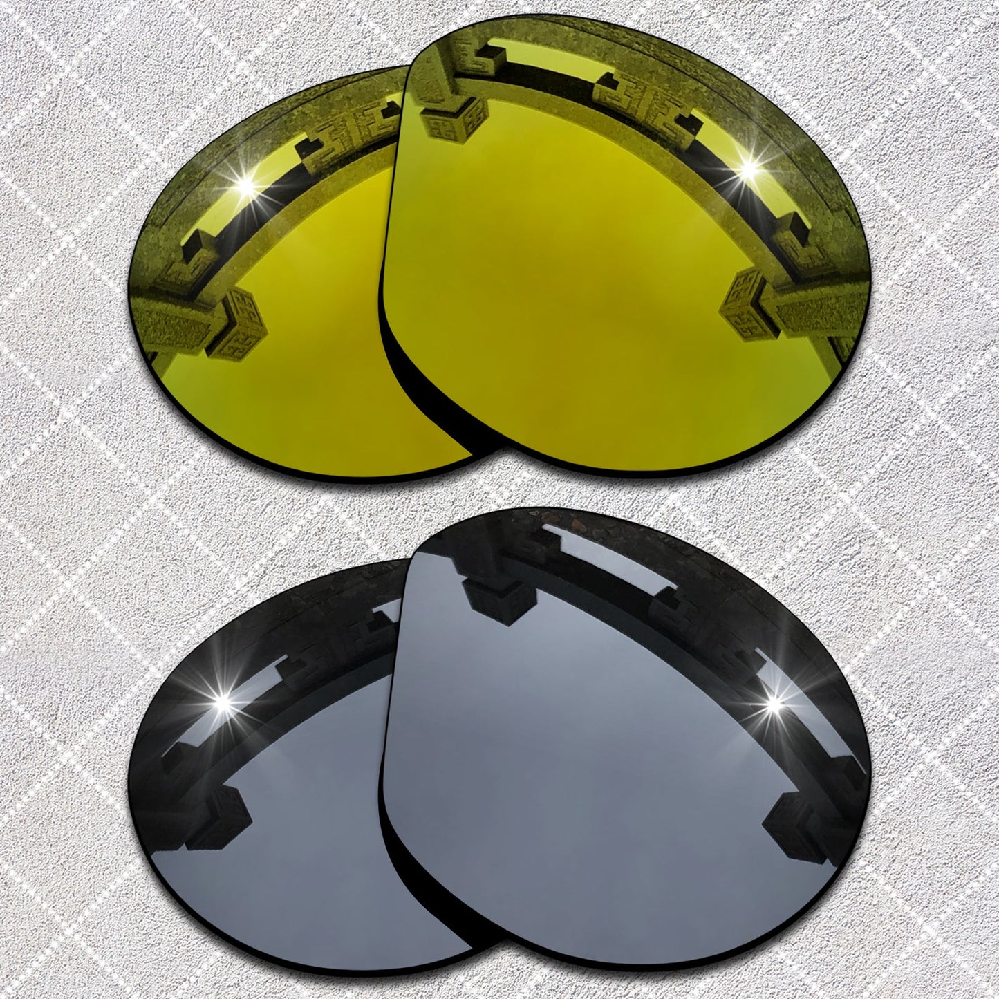 HeyRay Replacement Lenses for Meta HSTN OW8002 Sunglasses Polarized-Options