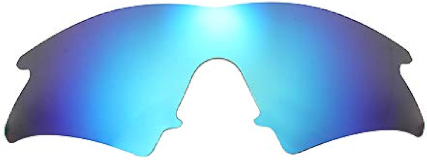 NicelyFit Polarized Replacement Lenses for Oakley M Frame Sweep Sunglasses (Ice Blue Mirror)