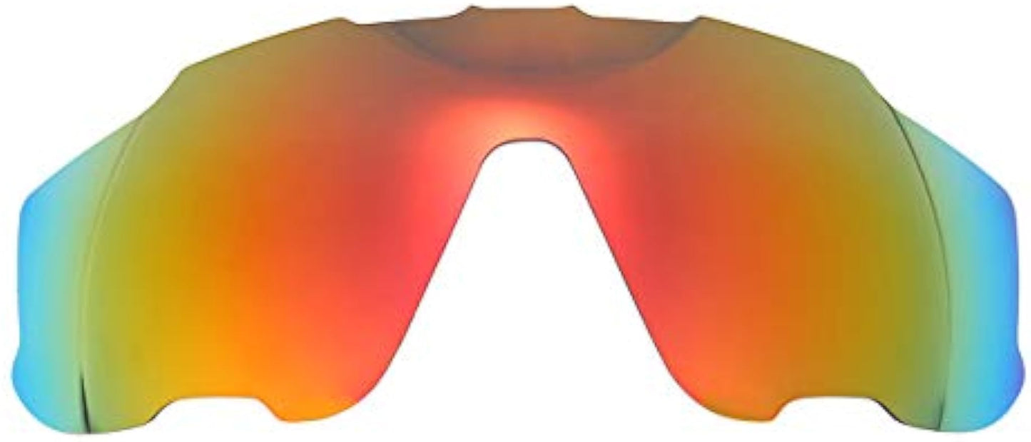 NicelyFit 4 Pairs Polarized Replacement Lenses for Oakley Jawbreaker Sunglasses Glass Frames