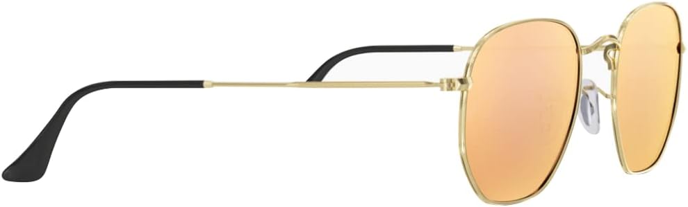 Replacement Temple Tips Temple Arms for Ray-Ban Aviator RB3025 RB3548 Sunglasses Repair Kit,Bonus Screws/Screwdriver/glasses cloth,Gold