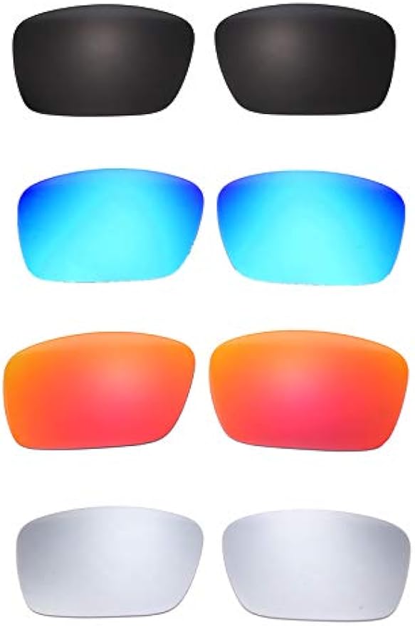 Set of 4 Polarized Replacement Lenses for Oakley Fuel Cell Sunglasses NicelyFit