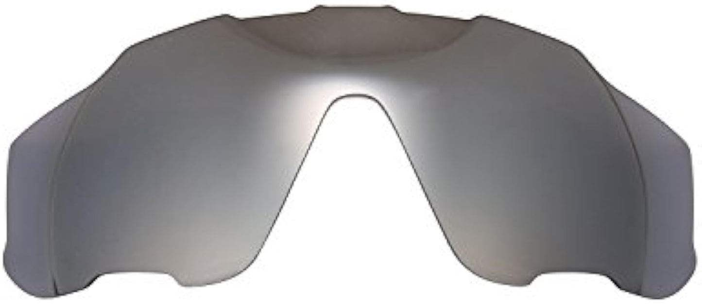 NicelyFit Polarized Replacement Lenses for Oakley Jawbreaker Sunglasses Glass Frame (Titanium Mirror)