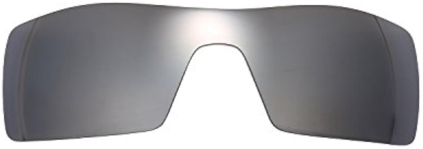 NicelyFit Polarized Replacement Lenses for Oakley Oil Rig Sunglasses Glass Frames (Titanium Mirror)