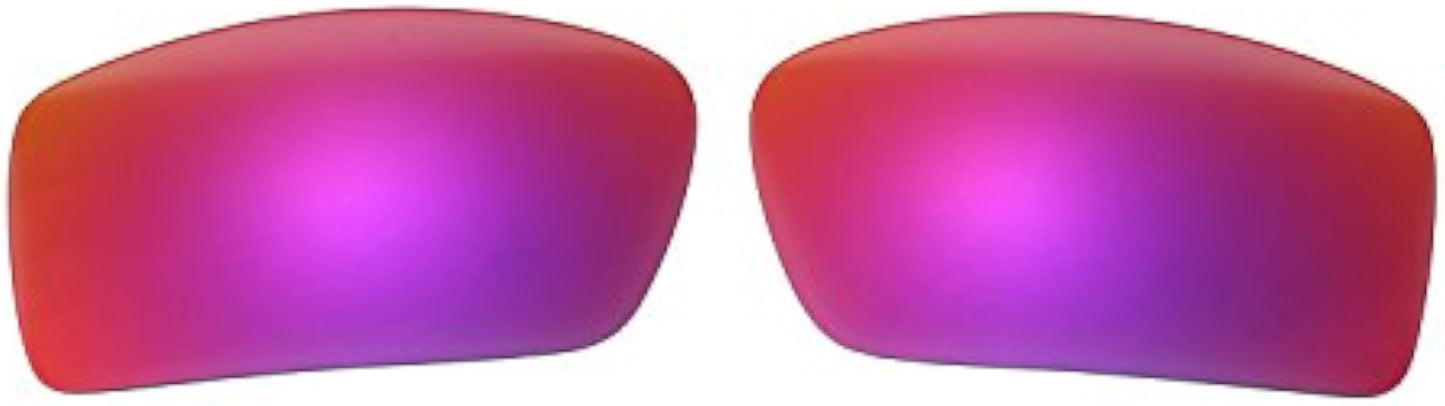 NicelyFit Polarized Replacement Lenses for Oakley Gascan Sunglasses (Midnight Sun Mirror)