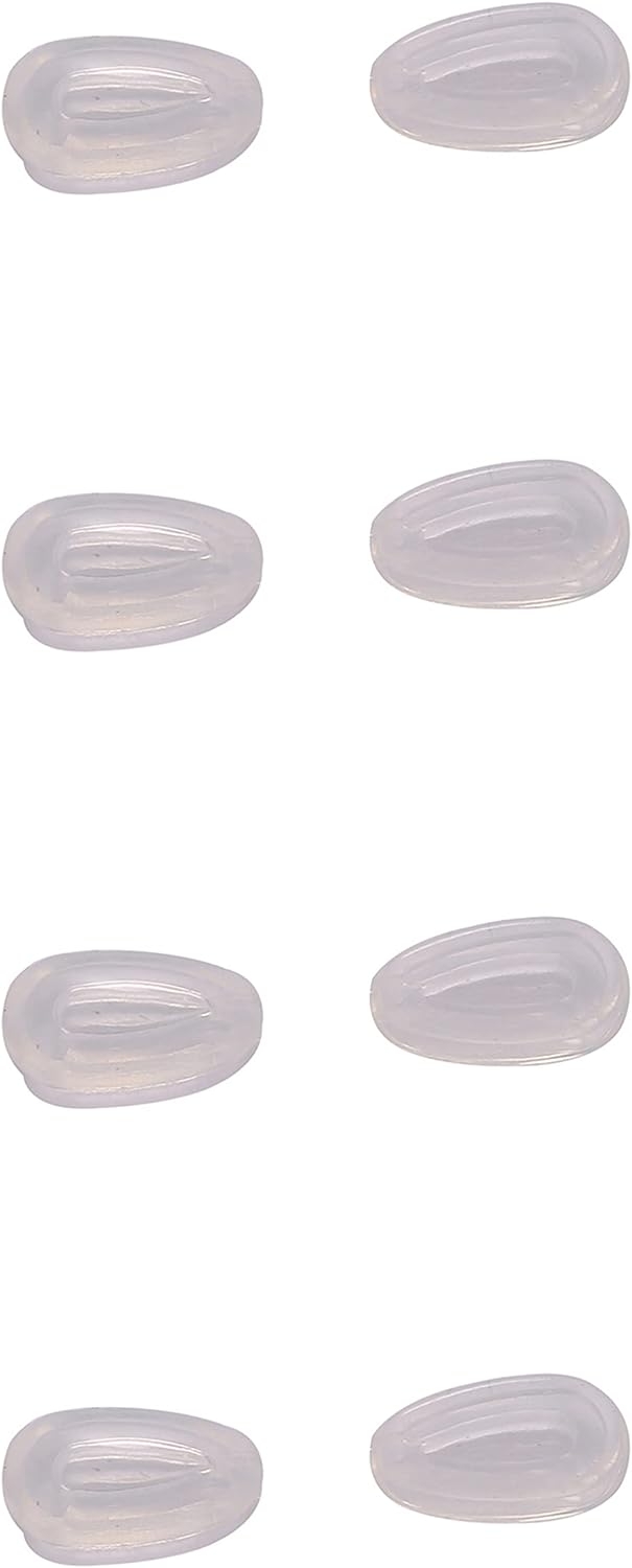NicelyFit Clear Nose Pads for Oakley Eyeglass Frames OX3122 Tincan Tinfoil Tailpin Caveat Feedback etc.