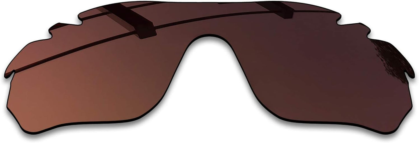SEEABLE Premium Polarized Mirror Replacement Lenses for Oakley RadarLock Edge Vented OO9183 Sunglasses