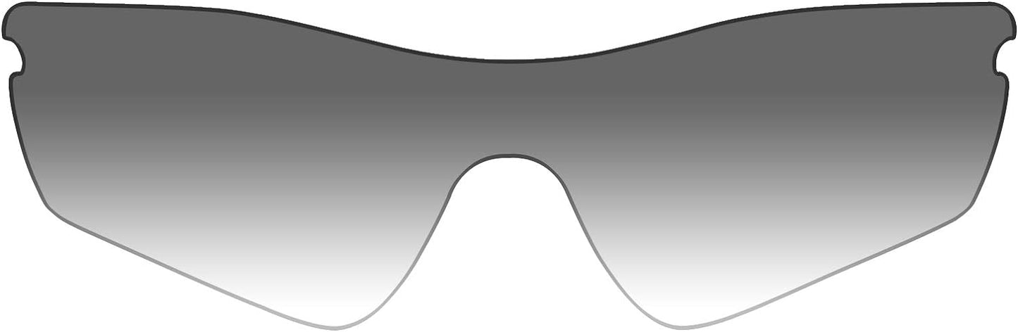 Replacement Lenses for Oakley Radar Path Sunglass - Polarized Grey Gradient