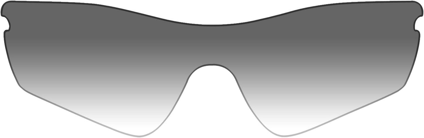 Replacement Lenses for Oakley Radar Path Sunglass - Polarized Grey Gradient