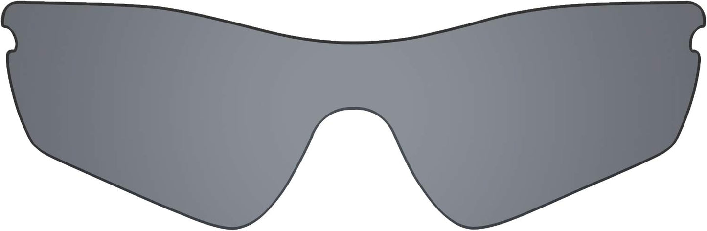 Replacement Lenses for Oakley Radar Path Sunglass - Polarized Black Chrome