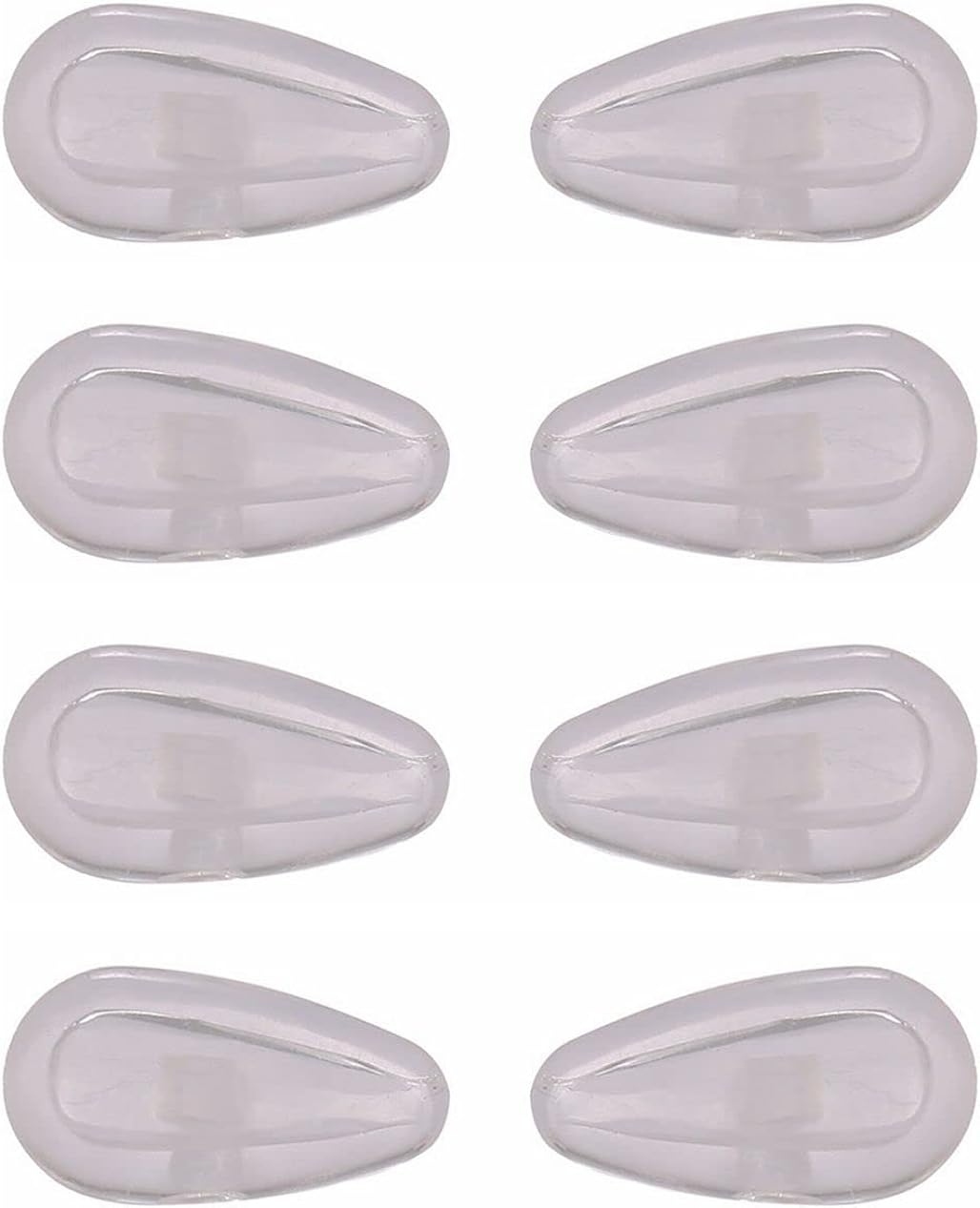NicelyFit Screw-In Nose Pads w Air Cushion for Oakley Eye Glass Eyeglass Sunglass Frames 15mm x 7mm