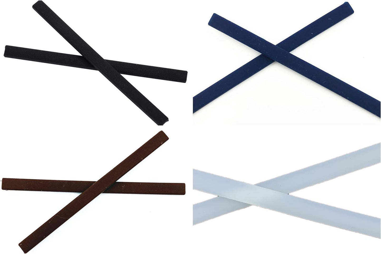 NicelyFit Replacement Temple Arm Leg Ear Socks for Oakley Pitchman OX8050 OX8096 OX8105 OO9439 Tincup Glass Sunglasses Frame