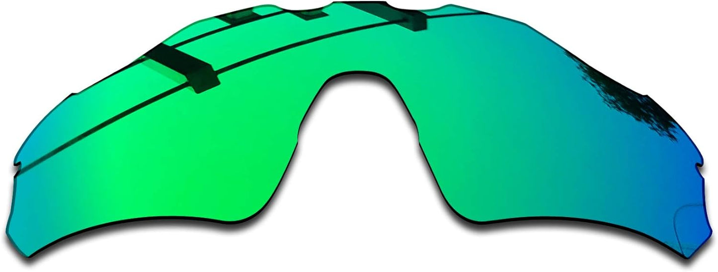 SEEABLE Premium Polarized Mirror Replacement Lenses & Rubber Kit for Oakley Radar EV Path OO9208 Sunglasses