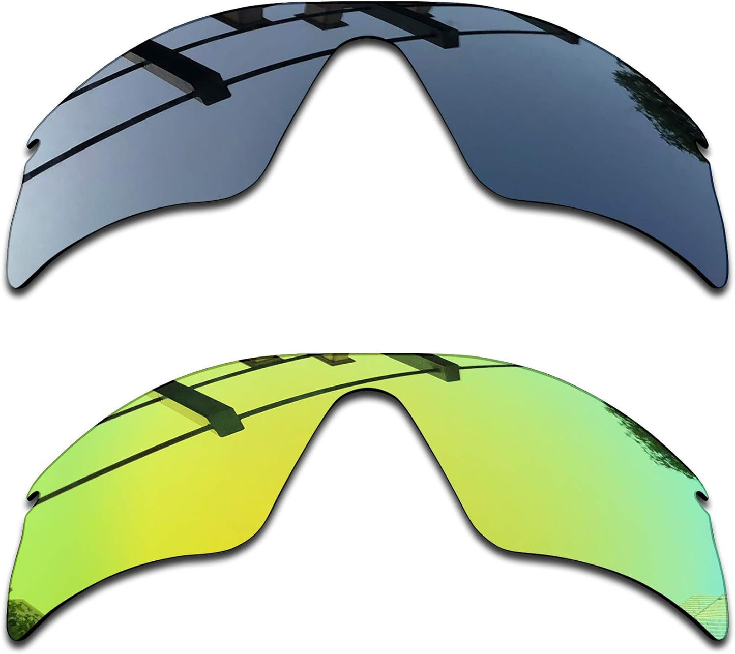 SEEABLE Premium Polarized Mirror Replacement Lenses for Oakley Radar Range Sunglasses