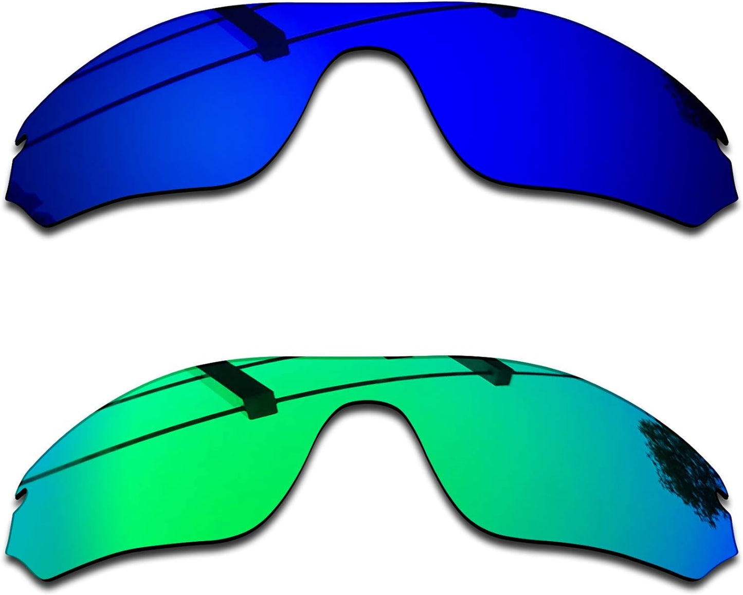 SEEABLE Premium Polarized Mirror Replacement Lenses for Oakley Radar Edge OO9184 Sunglasses
