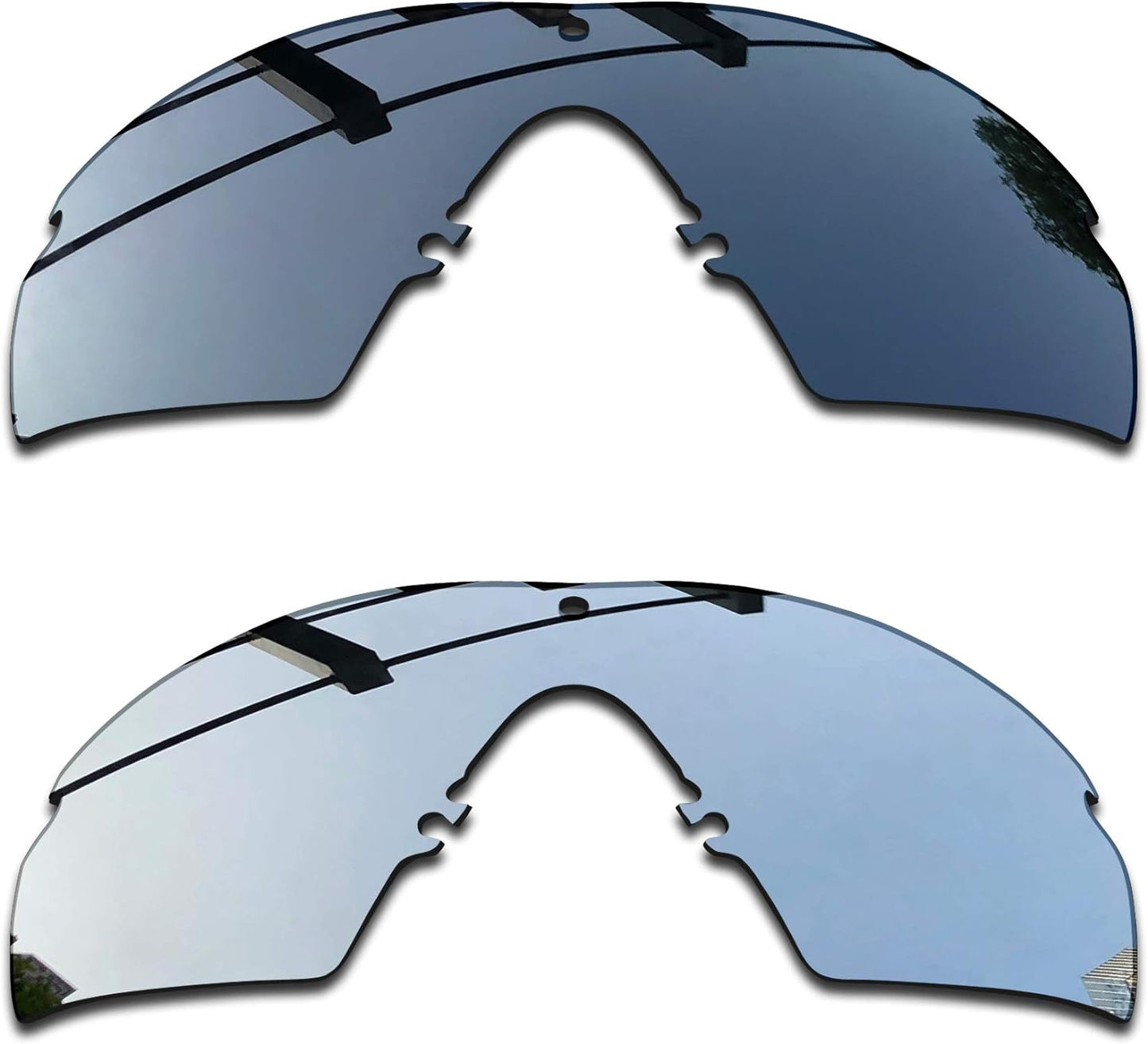 SEEABLE Premium Polarized Mirror Replacement Lenses & Rubber Kit for Oakley Si M Frame 3.0 OO9146 Sunglasses