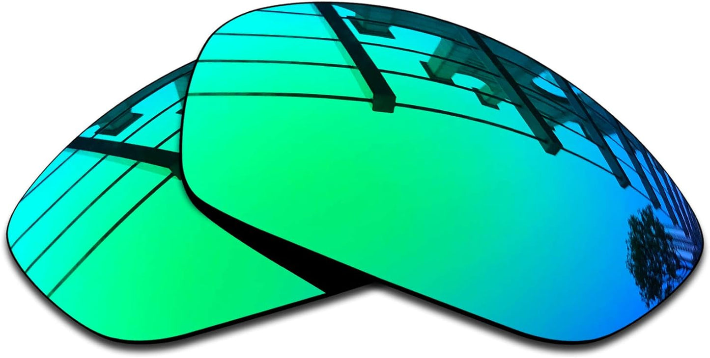 SEEABLE Premium Polarized Mirror Replacement Lenses for Oakley Split Jacket OO9099 sunglasses