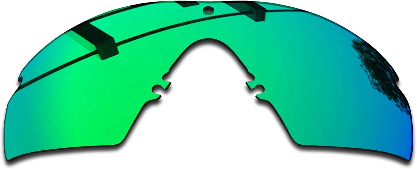 SEEABLE Premium Polarized Mirror Replacement Lenses & Rubber Kit for Oakley Si M Frame 3.0 OO9146 Sunglasses