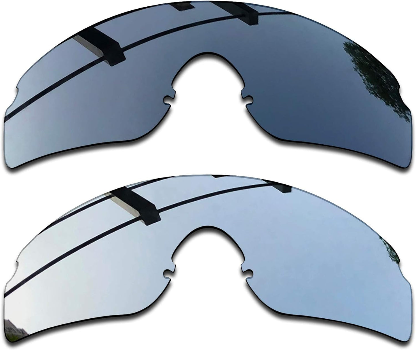 SEEABLE Premium Polarized Mirror Replacement Lenses for Oakley RazorBlades Sunglasses