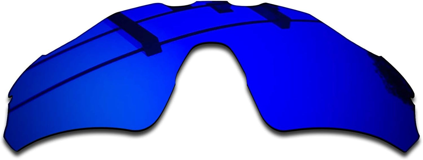 SEEABLE Premium Polarized Mirror Replacement Lenses & Rubber Kit for Oakley Radar EV Path OO9208 Sunglasses