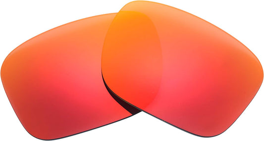 NicelyFit Polarized Replacement Lenses for Oakley Holbrook Sunglasses (Fire Red Mirror)