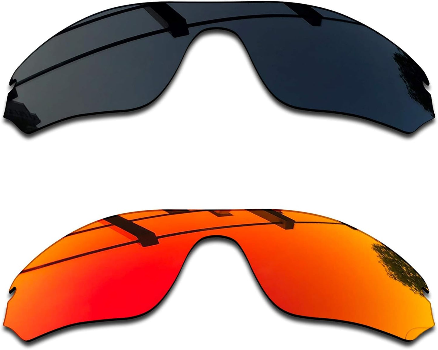 SEEABLE Premium Polarized Mirror Replacement Lenses for Oakley Radar Edge OO9184 Sunglasses