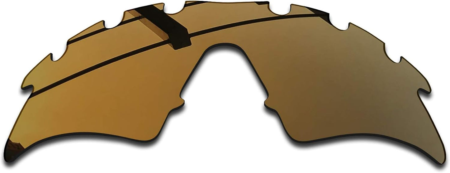 SEEABLE Premium Polarized Mirror Replacement Lenses for Oakley M Frame Sweep Vented Sunglasses - Bronze Mirror