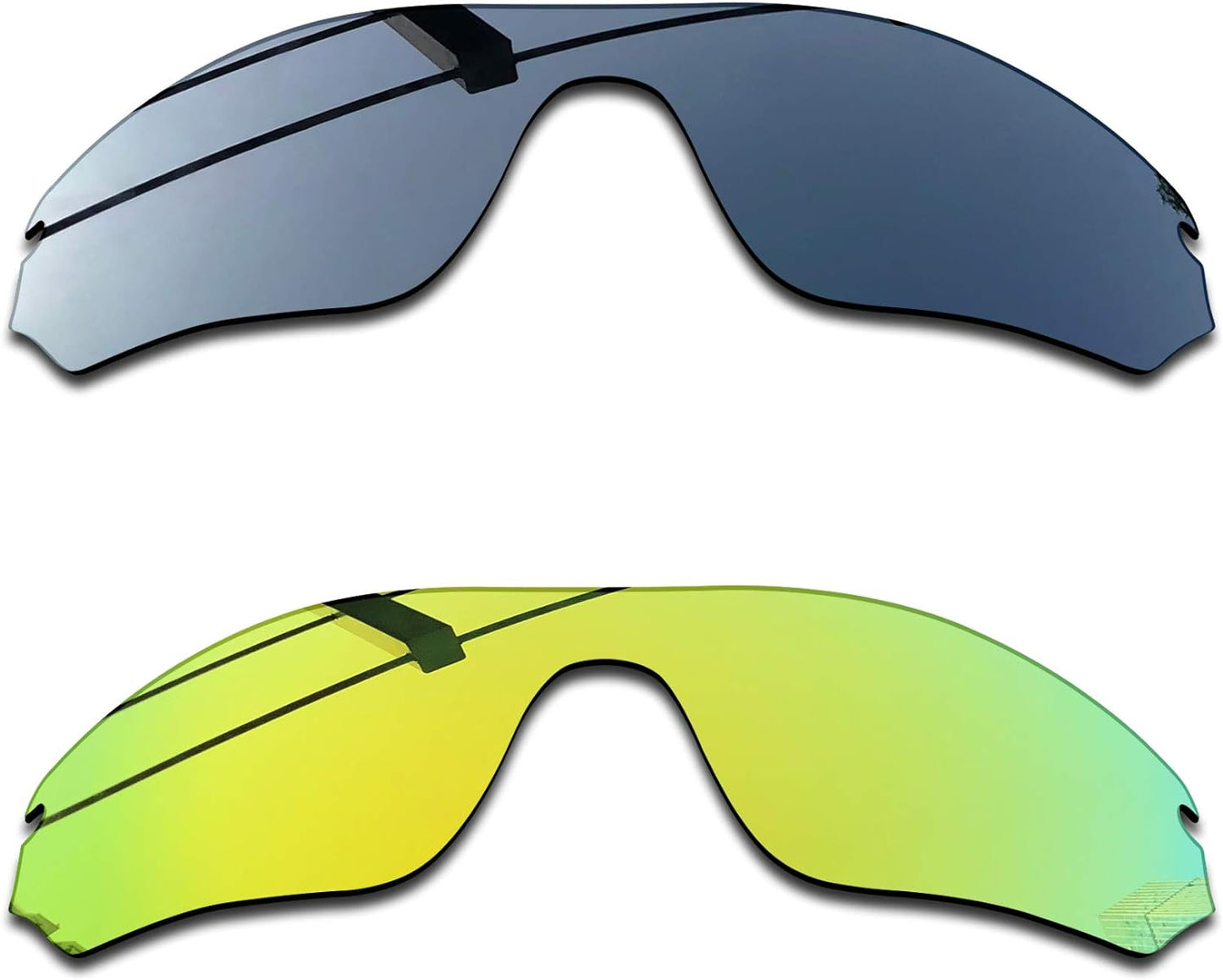 SEEABLE Premium Polarized Mirror Replacement Lenses for Oakley Radar Edge OO9184 Sunglasses