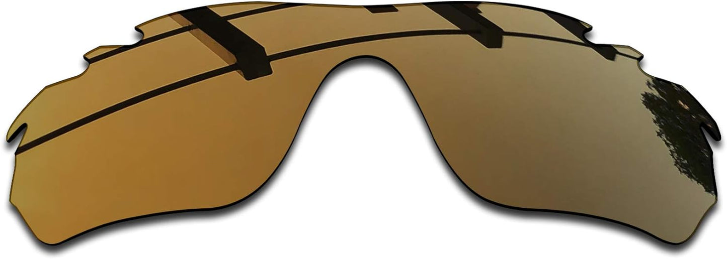 SEEABLE Premium Polarized Mirror Replacement Lenses for Oakley RadarLock Edge Vented OO9183 Sunglasses