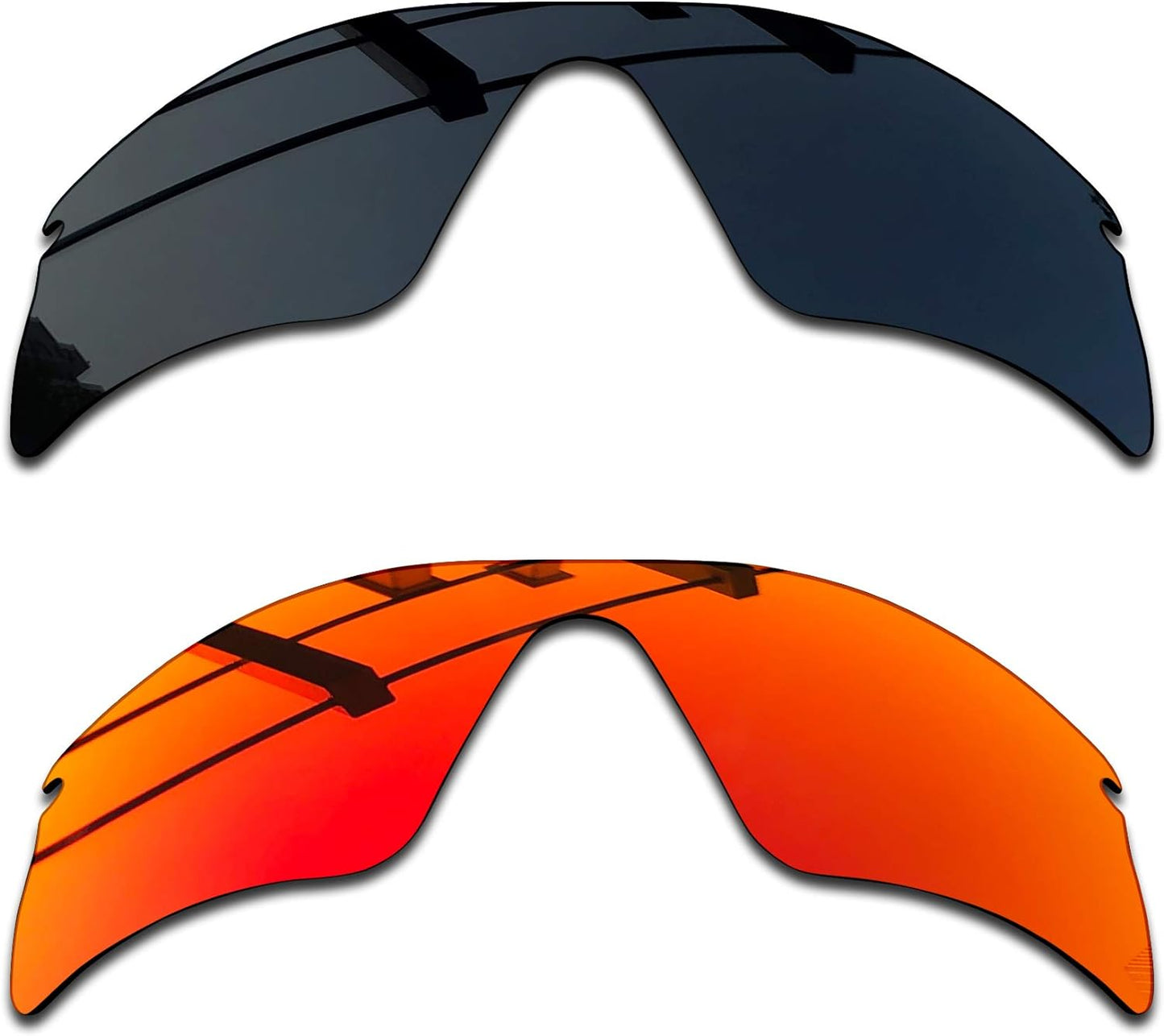 SEEABLE Premium Polarized Mirror Replacement Lenses for Oakley Radar Range Sunglasses