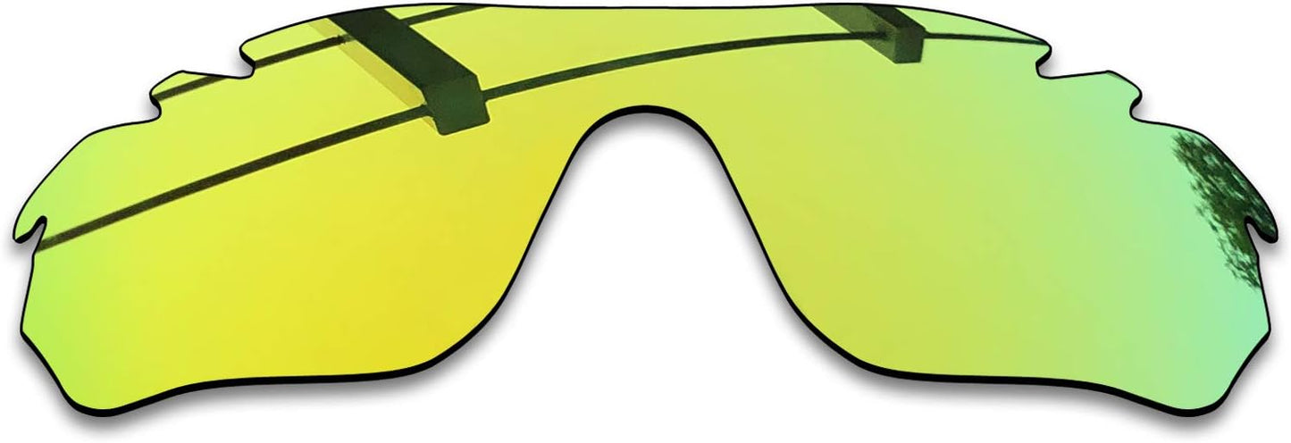 SEEABLE Premium Polarized Mirror Replacement Lenses for Oakley RadarLock Edge Vented OO9183 Sunglasses