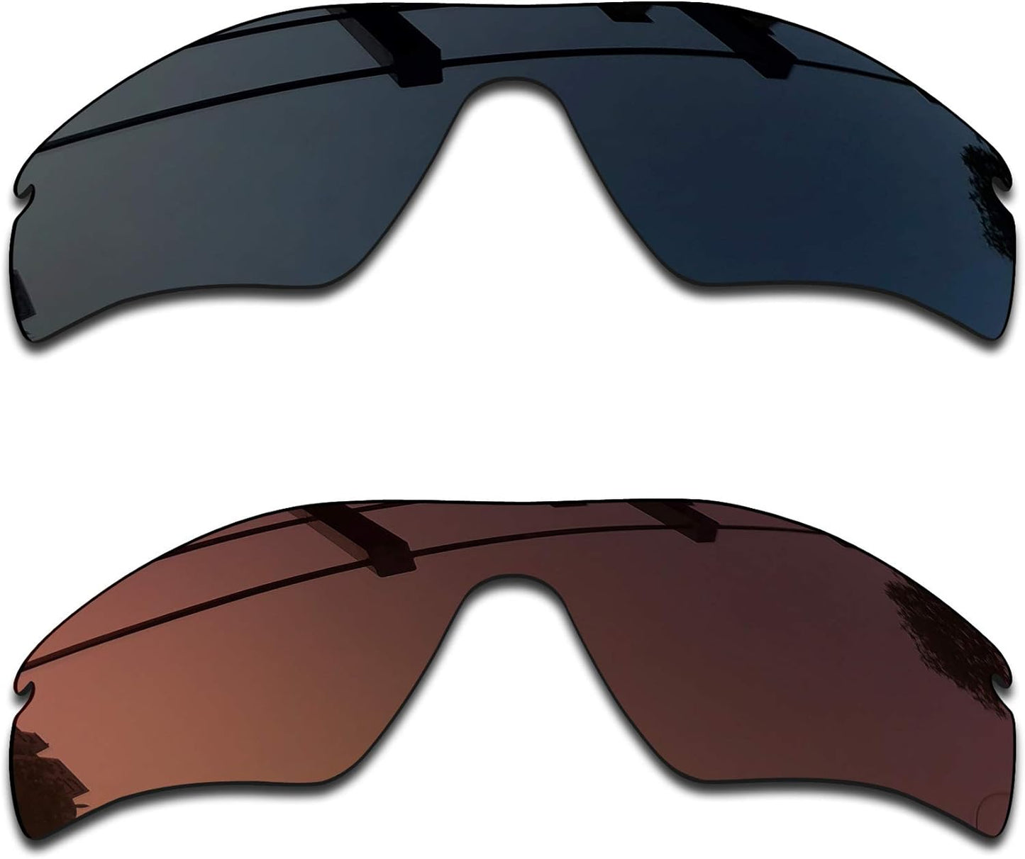SEEABLE Premium Replacement Lenses & Rubber Kit for Oakley Radar Path/Radar Path Asian Fit Sunglasses