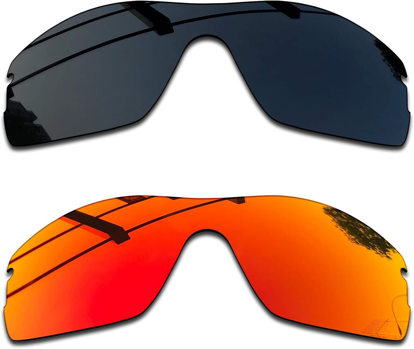 SEEABLE Premium Polarized Mirror Replacement Lenses for Oakley Radar Pitch Sunglasses