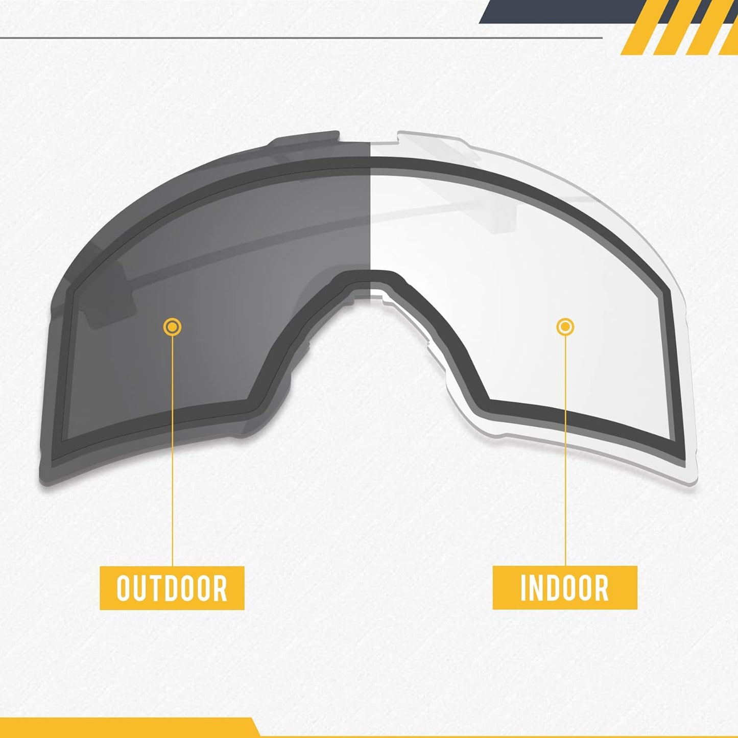 SEEABLE Premium Anti-Fog Replacement Lenses for Oakley Line Miner Large OO7070 Ski Goggles
