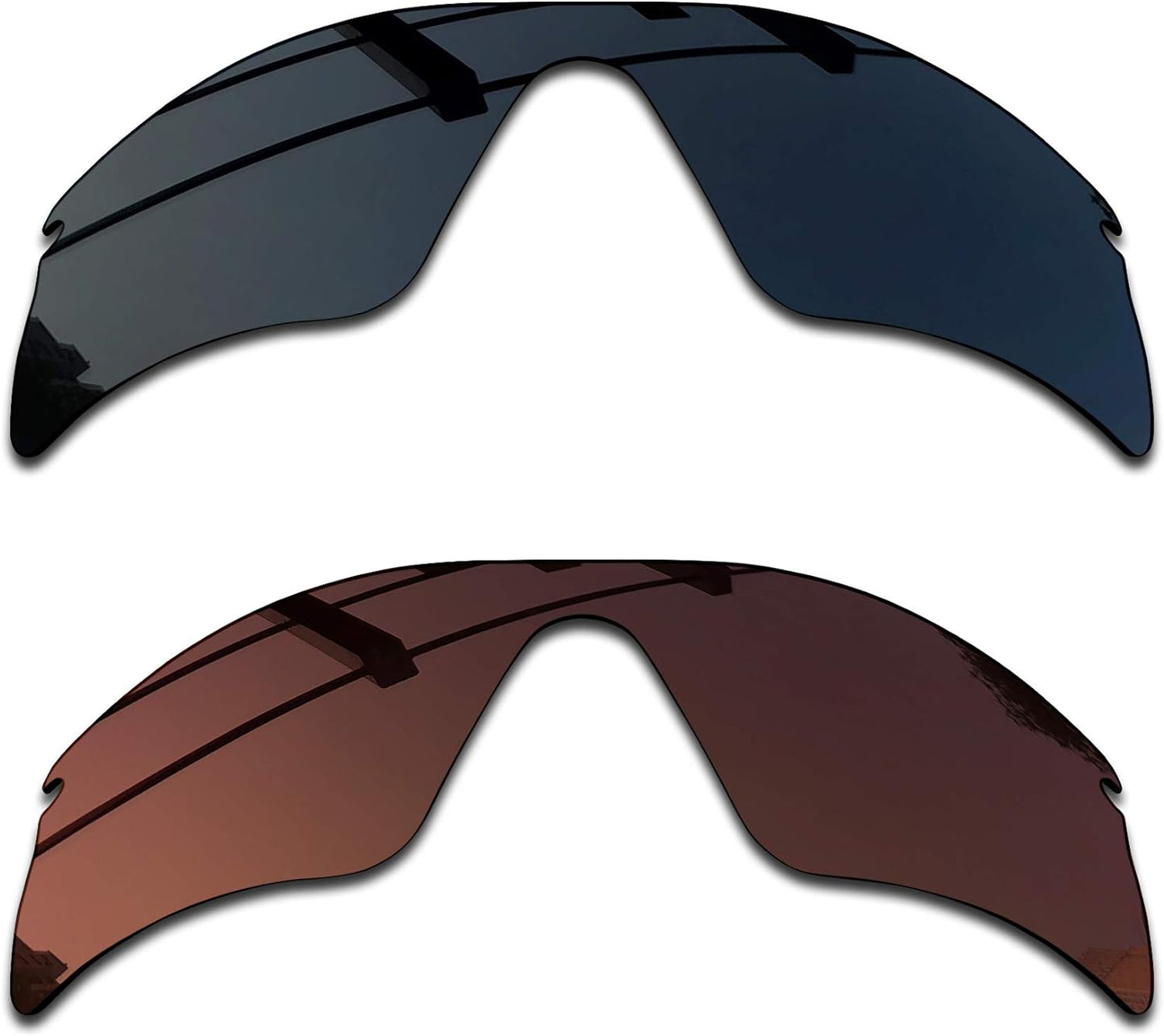 SEEABLE Premium Polarized Mirror Replacement Lenses for Oakley Radar Range Sunglasses