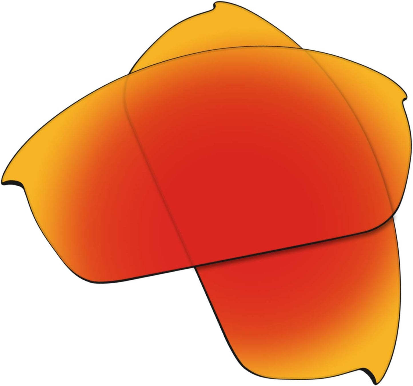 Flugger Replacement Lenses for Oakley Flak Jacket Sunglass - Multiple Options