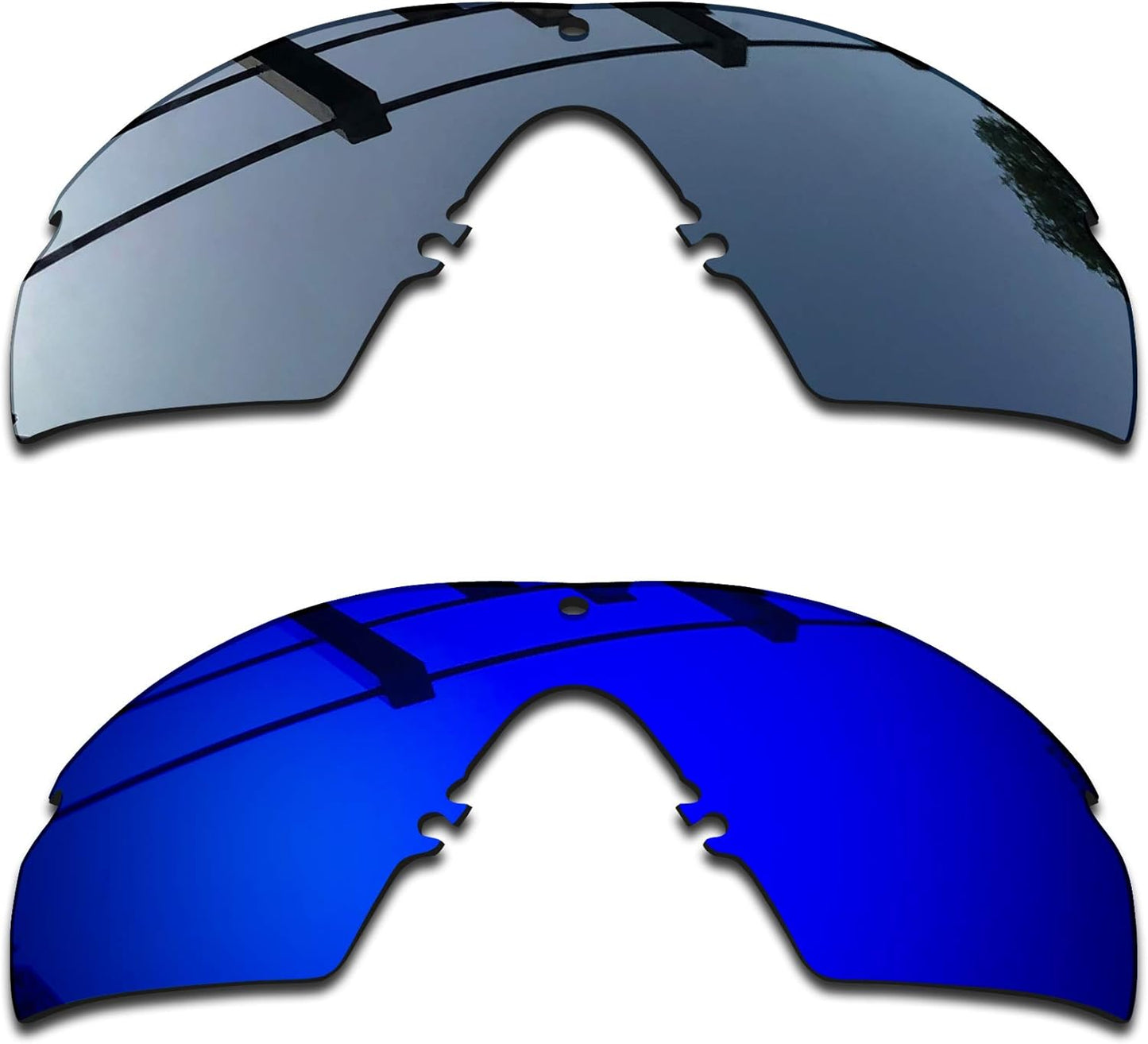 SEEABLE Premium Polarized Mirror Replacement Lenses & Rubber Kit for Oakley Si M Frame 3.0 OO9146 Sunglasses