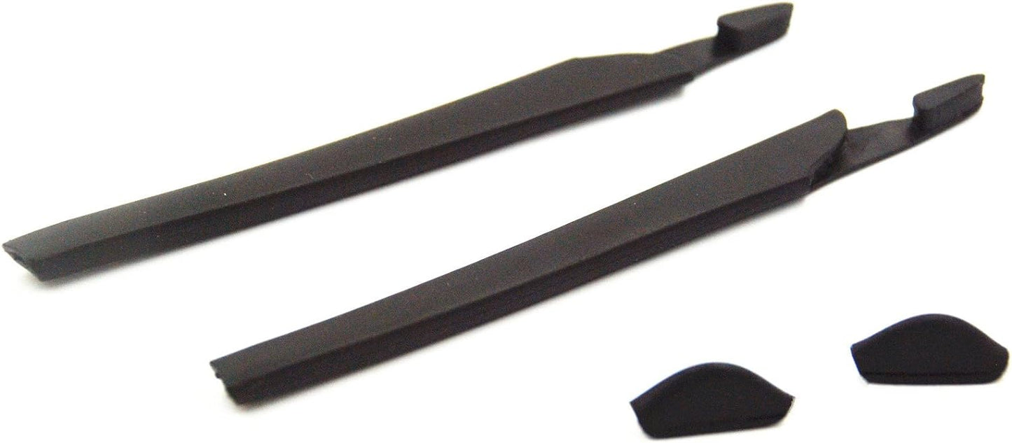 NicelyFit Replacement Kit of Temple Ear Socks Nose Pads for Oakley Crosslink Pro Sweep Switch MNP Glass Frames