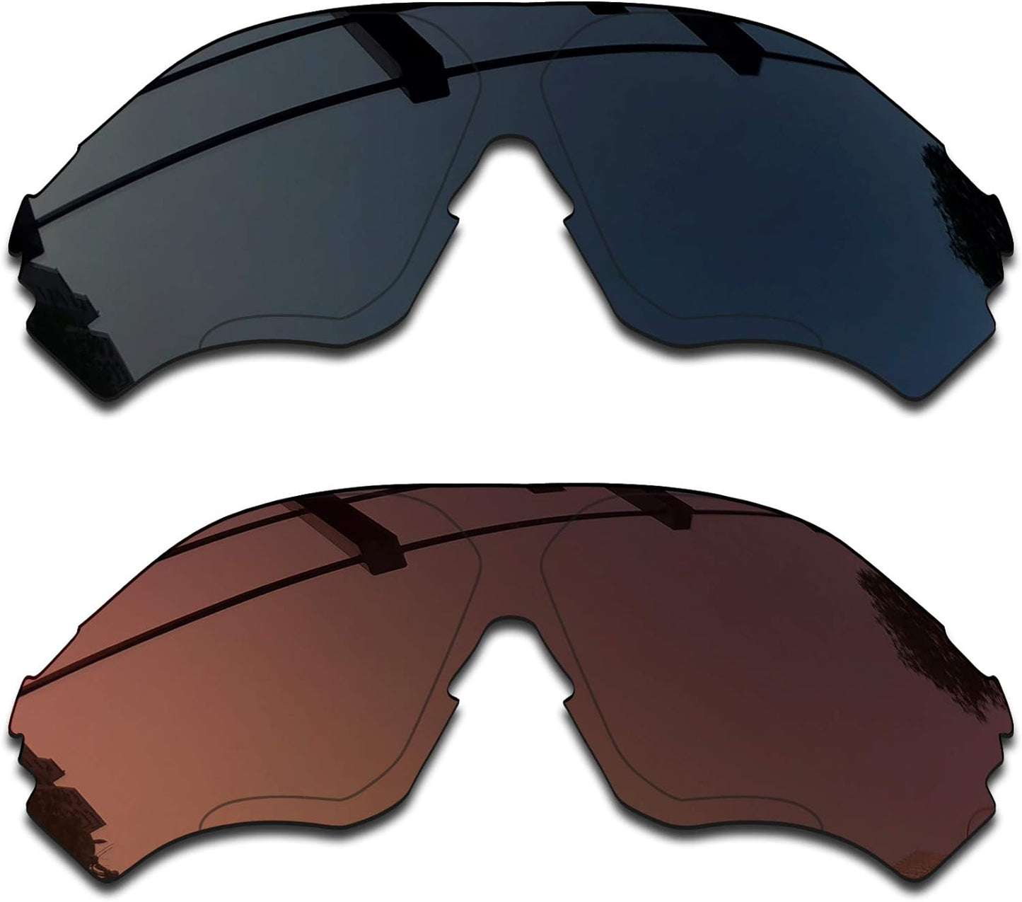 SEEABLE Premium Polarized Mirror Replacement Lenses for Oakley EV Zero Range OO9327 Sunglasses