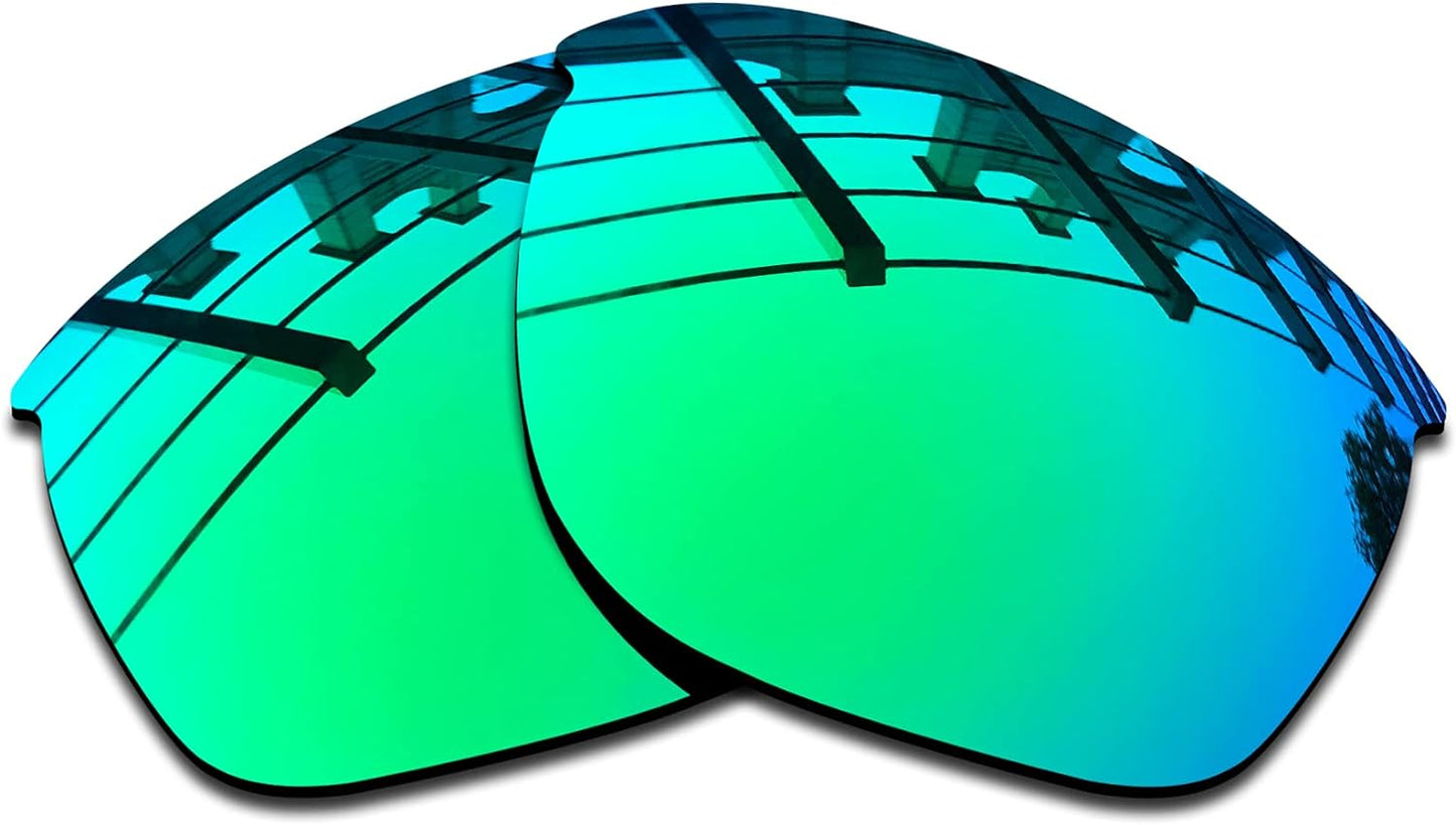 SEEABLE Premium Polarized Mirror Replacement Lenses for Oakley Sliver Edge Asian Fit OO9414 Sunglasses