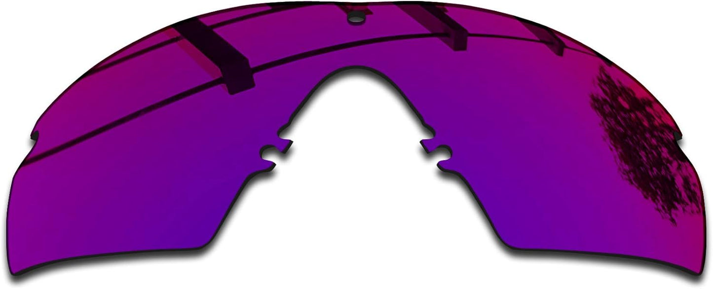 SEEABLE Premium Polarized Mirror Replacement Lenses & Rubber Kit for Oakley Si M Frame 3.0 OO9146 Sunglasses