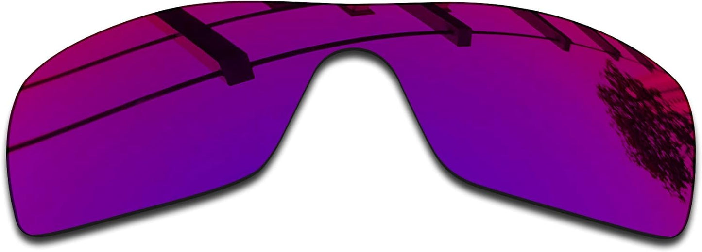 SEEABLE Premium Polarized Mirror Replacement Lenses for Oakley Batwolf OO9101 Sunglasses