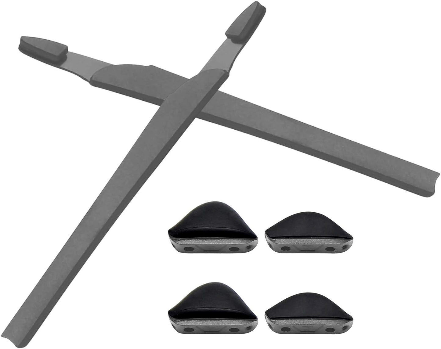 SEEABLE Premium Replacement Earsocks Nosepads Rubber Kit for Oakley Crosslink Pro Sweep Sunglass