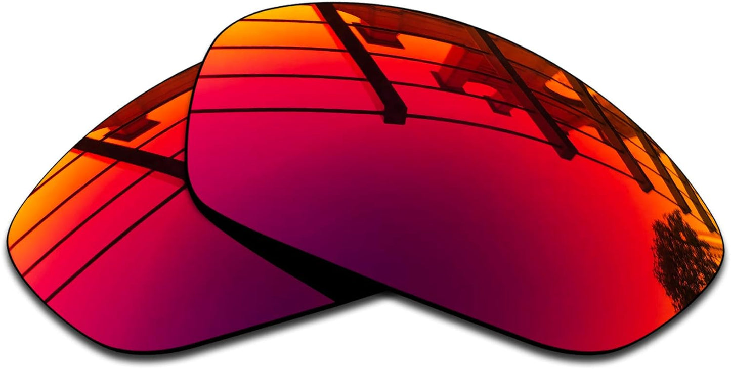 SEEABLE Premium Polarized Mirror Replacement Lenses for Oakley Split Jacket OO9099 sunglasses