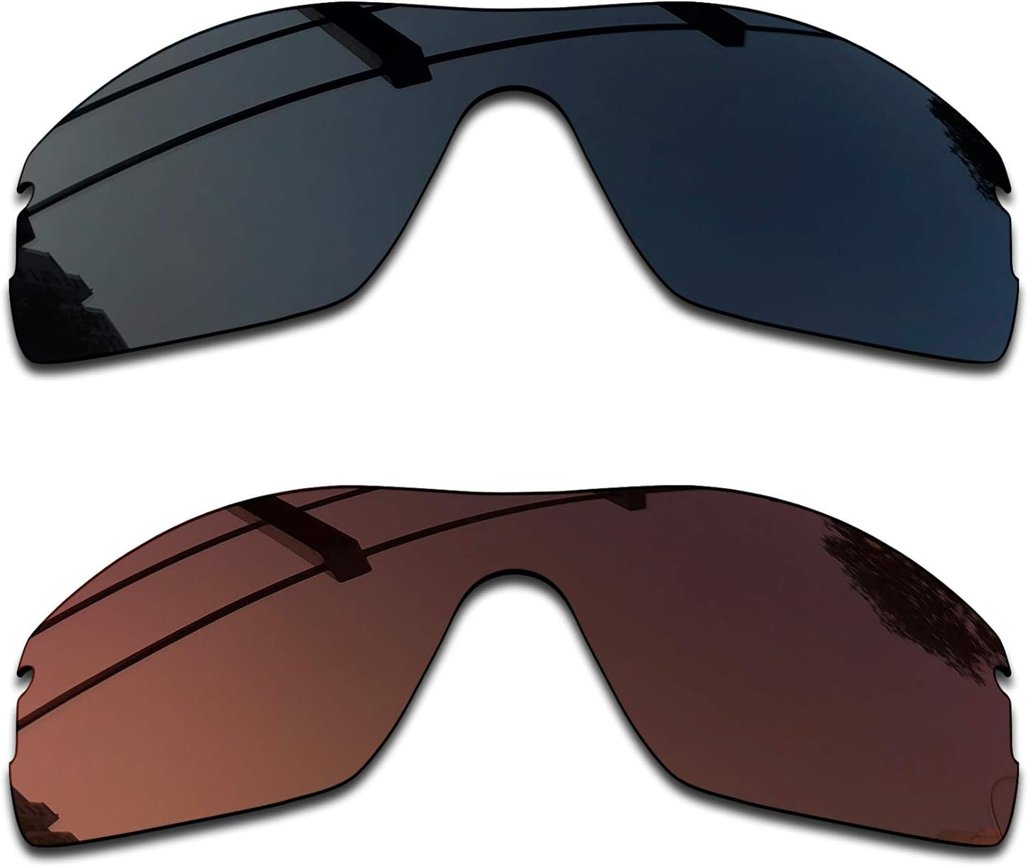 SEEABLE Premium Polarized Mirror Replacement Lenses for Oakley Radar Pitch Sunglasses